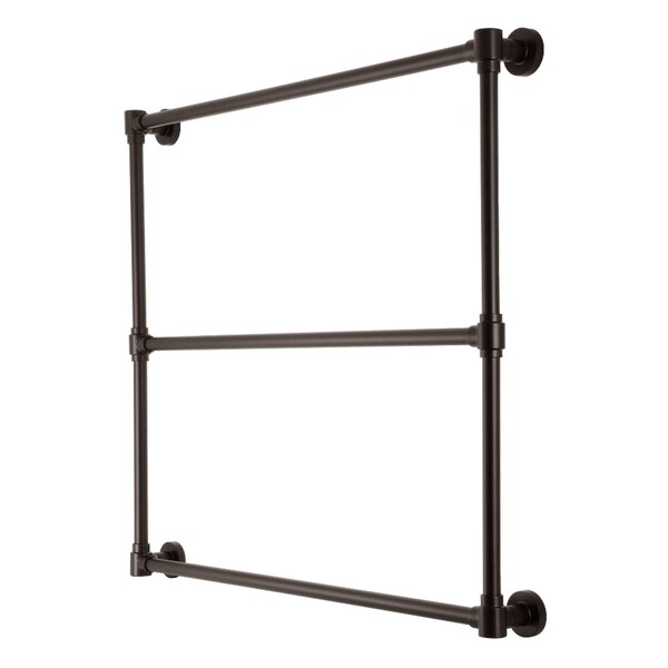Kingston Brass 36" x 32" Wall Mount Towel Rack, Oil Rubbed Bronze DTM323635 - main